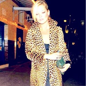 OFFER 🍄 RARE 1960s VINTAGE Leopard Coat